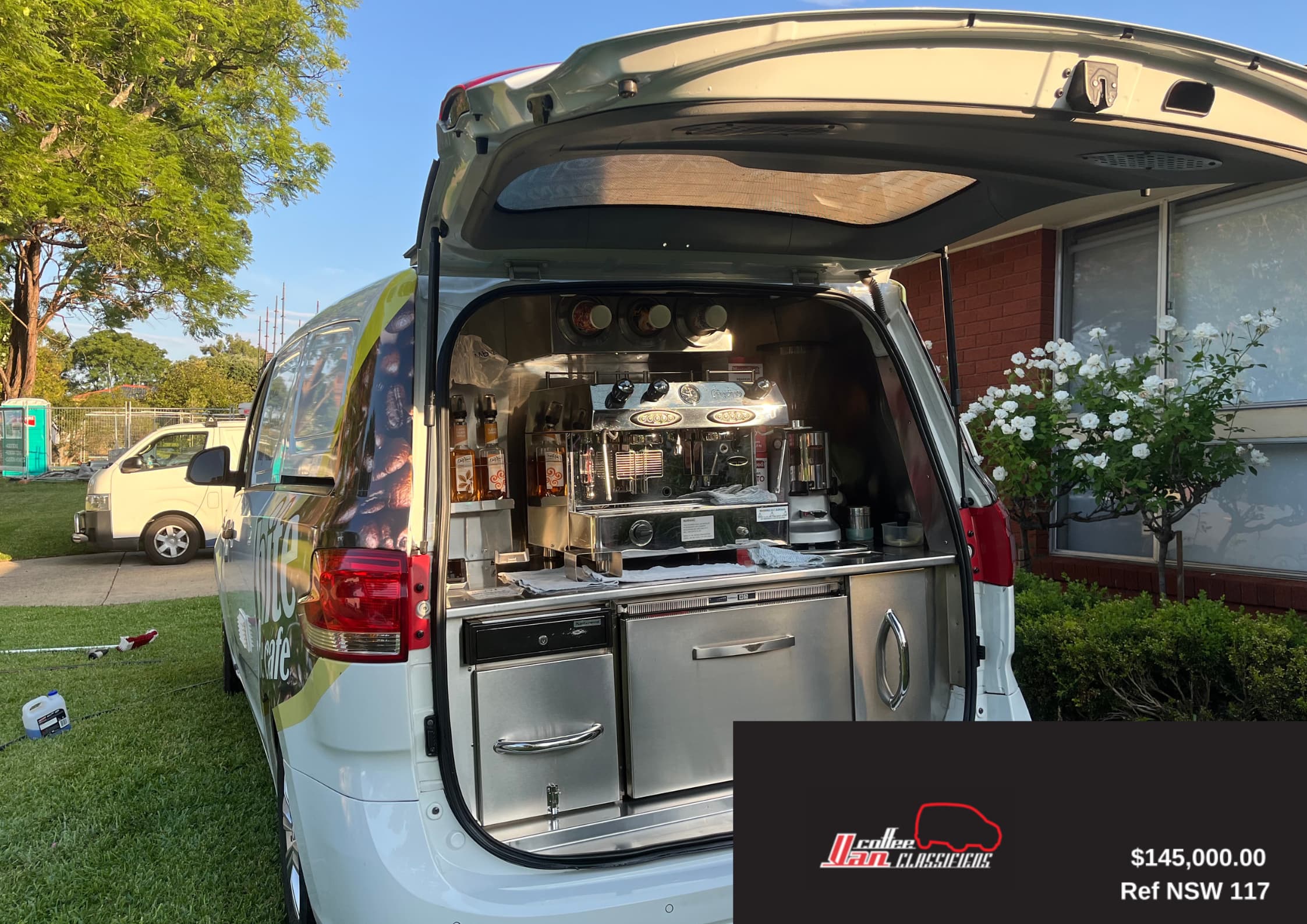 Black or White Café Van + Established Run — $300k+ Annual Turnover