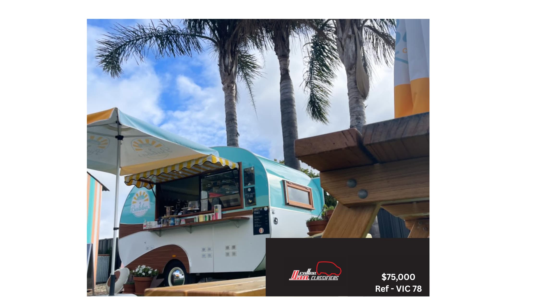 Bubba's Coffee Stop — Spitfire Vintage Coffee & Food Van