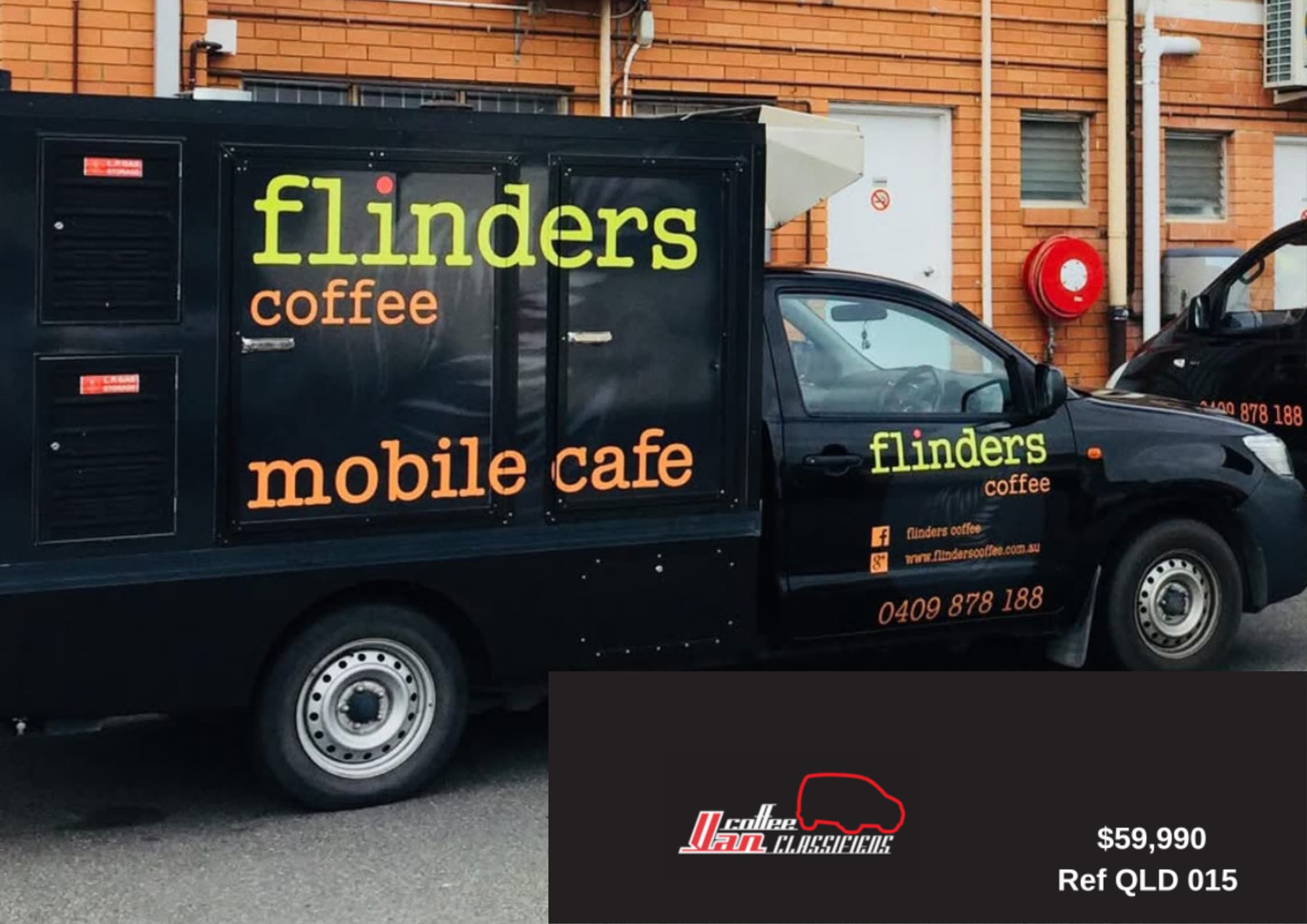 Coffee / Smoko Ute – Fully Fitted & Revenue Generating for sale