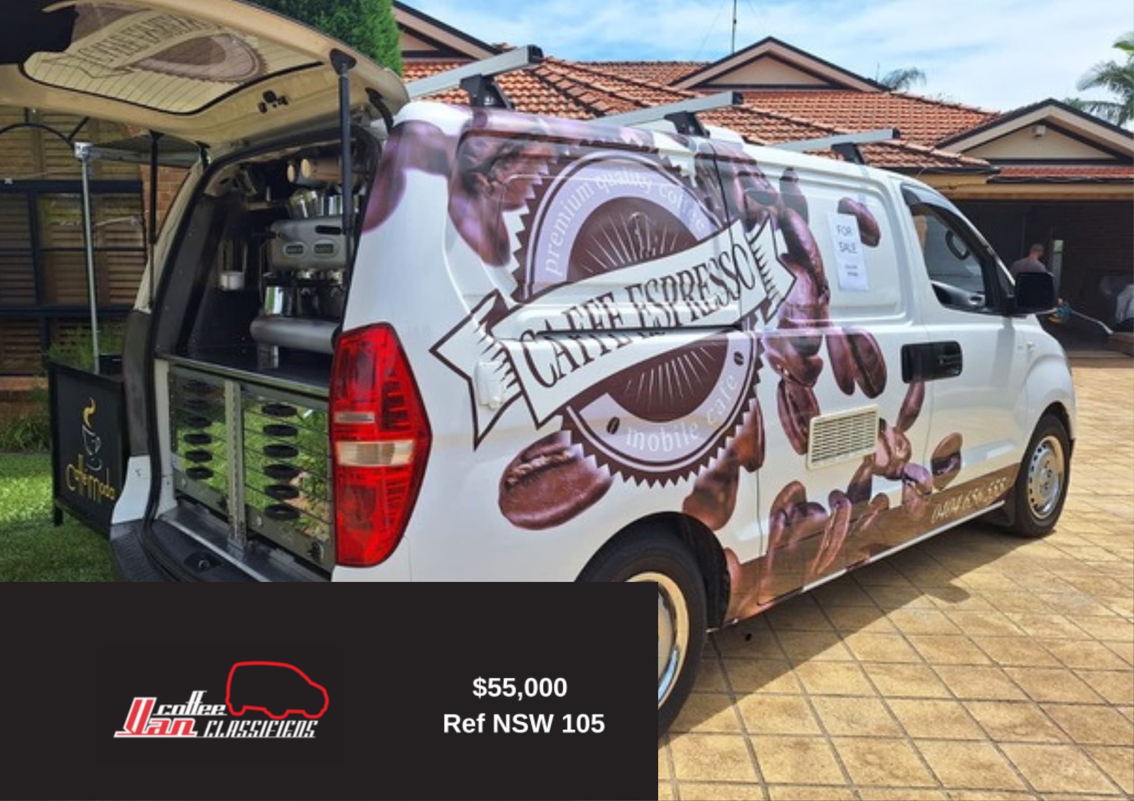 Coffee Van For Sale in Green Valley NSW