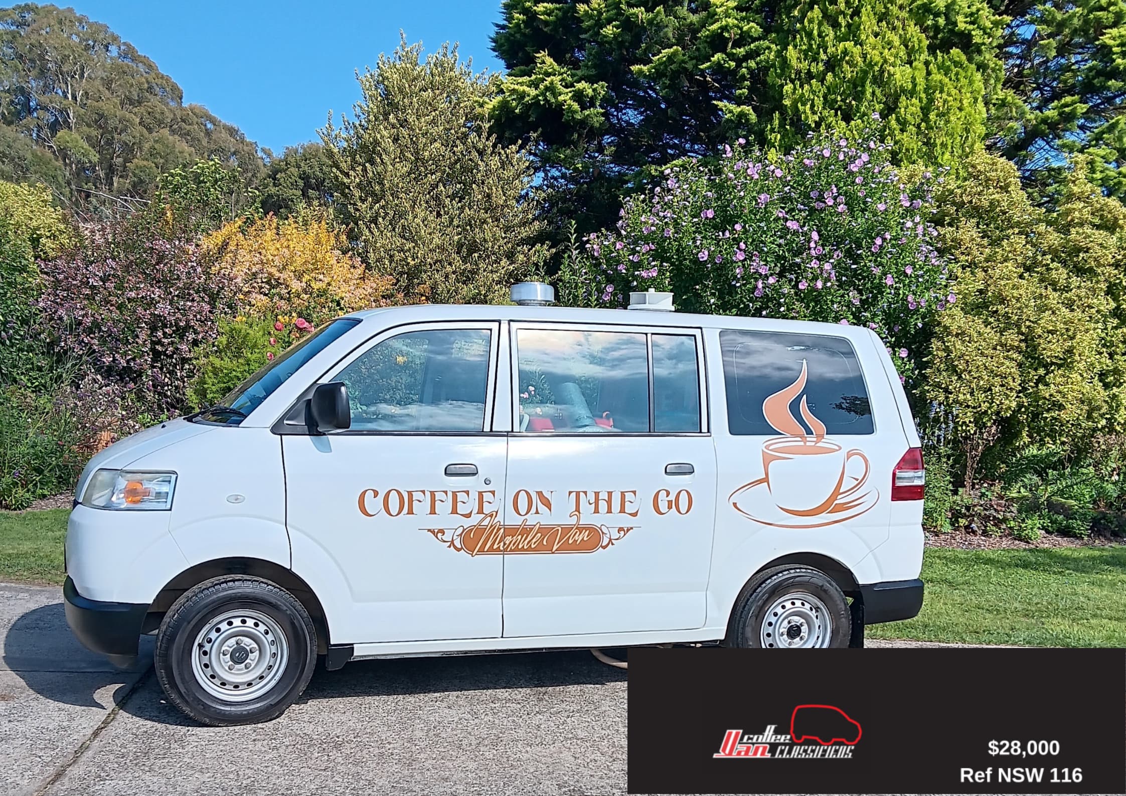 Coffee On The Go — 2012 Suzuki APV Coffee Van, One Careful Owner