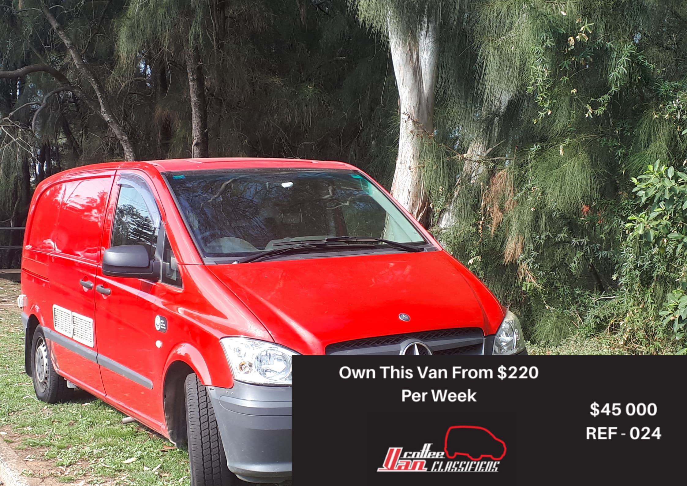 Diesel Auto Mercedes Vito Coffee Van For Sale